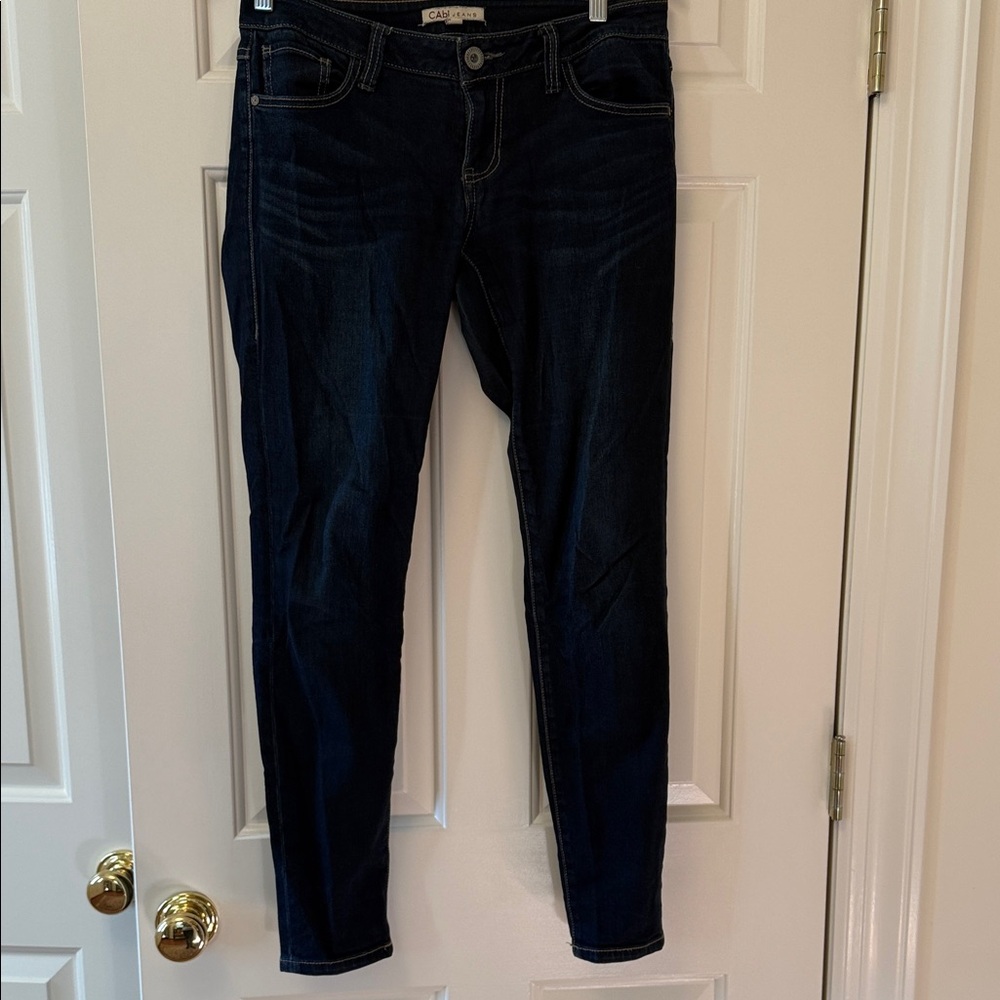 CAbi Dark Indigo Skinny Jeans